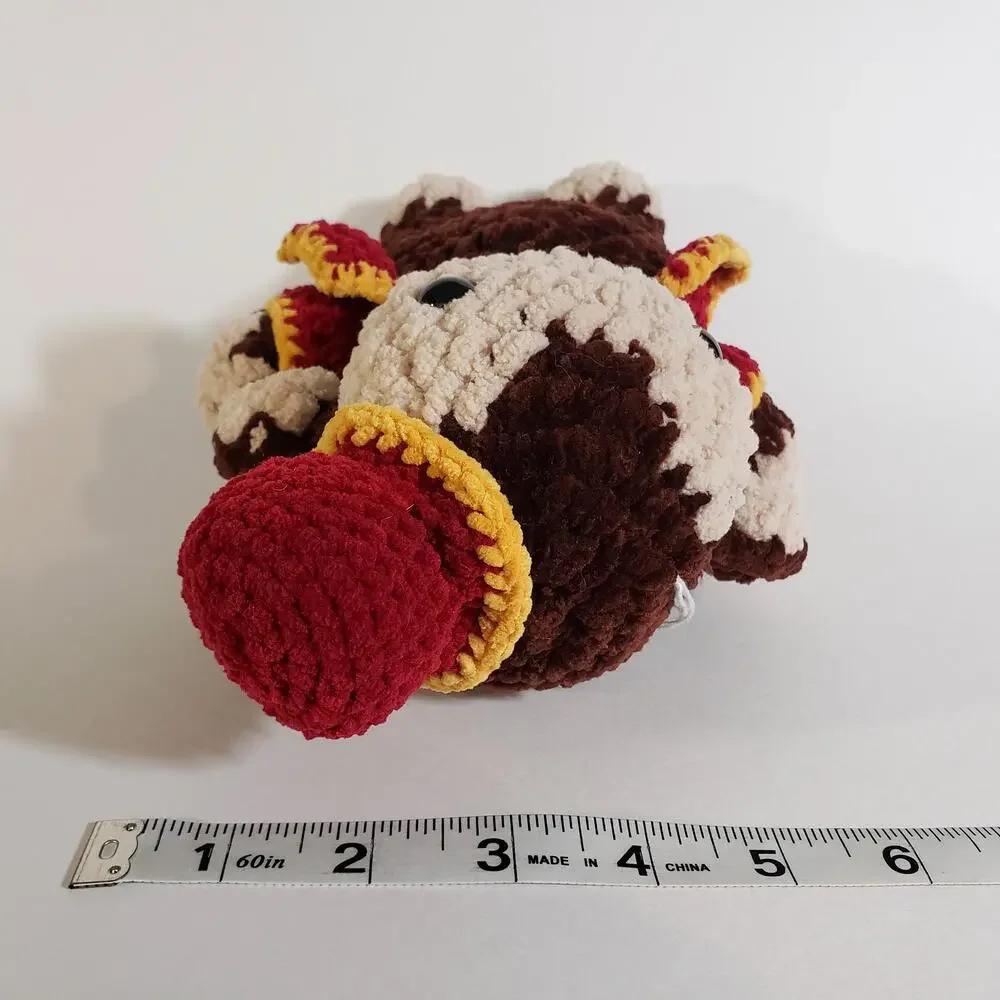 Handcrafted Crochet Circus Monkey with Vest and Hat